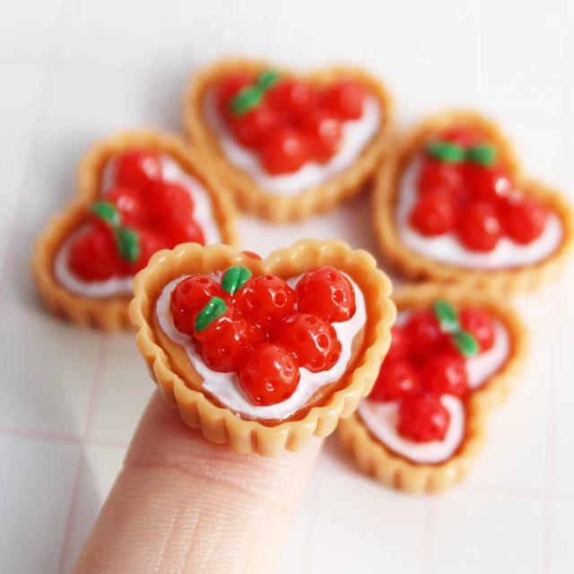 1/6 Scale Dollhouse Miniature Cake Bread DIY Dessert Mini Food for Barbies BJD Doll House Kitchen Furniture Accessories 4