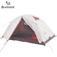  Blackdeer Archeos 2-3 People Backpacking Tent Outdoor Camping 4 Season Winter Skirt Tent Double Layer Waterproof Hiking Survival 