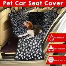 Переноска для собак водонепроницаемый задний Чехол для домашних животных чехол для на автомобильное сиденье для перевозки собак коврики Гамак Протектор с ремнем безопасности Transportin Perro 130x150x55 см