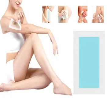 

NEW Pro 1pc women's Double Sided Wax Strips Paper Hair Removal for Leg Body Remove hair summer convenient Wax Strips Papers