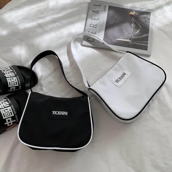 

Canvas tote bag summer small fresh lunch box bag fashion portable bucket bag light folding lunch small bag shoulder bag