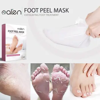 

2Pcs Foot Mask Lavender Rose Chamomile Remove Foot Odor Calluses Dead Skin Whitening Foot Mask