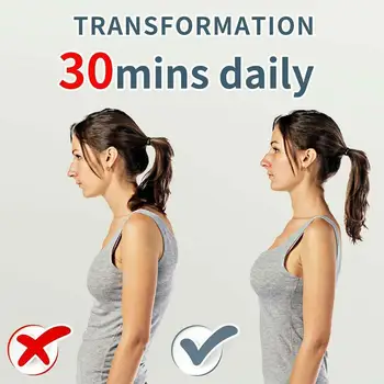 

Hot Adjustable Women Back Brace Back Posture Corrector Sports Body Care Protective Health Support Belt Bands Brace Shoulder Q5D2