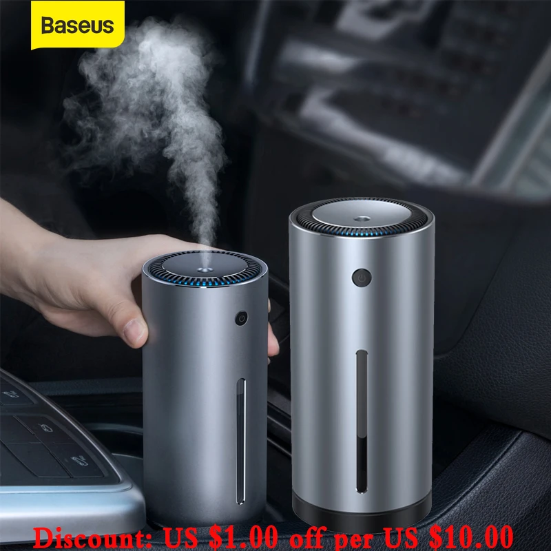 Baseus Car Air Humidifier Aroma Essential Oil Diffuser 300ml Aromatherapy Diffuser USB for Home Office Car Air Purifier Air Care|Car Air Purifiers|Automobiles & Motorcycles - AliExpress