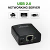 Wavlink USB 2.0 LRP Servidor de Impresión para Compartir una LAN Ethernet Impresoras de red Adaptador de Corriente USB HUB 100 Mbps de red del servidor de impresión EE. UU. ► Foto 2/6