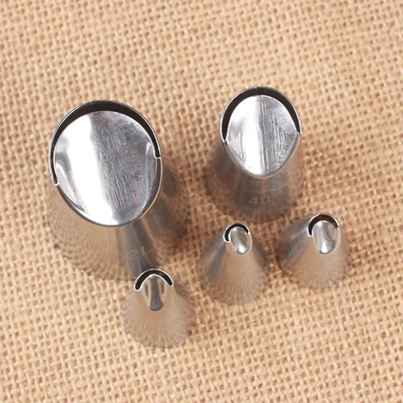 5 шт./компл. хризантемы насадка для глазировки Кондитерские насадки для крема "Кухня гаджет Аксессуары для выпечки делая инструменты для украшения торта