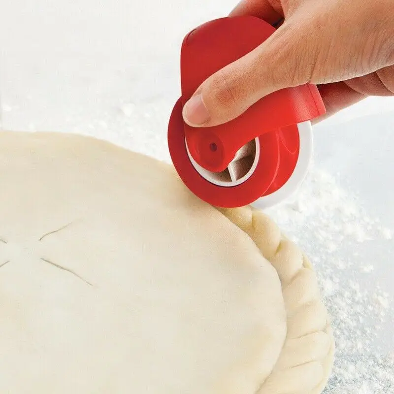 Plastic Wheel Roller Baking Cutter Pizza Pastry Lattice Cutter Pastry Pie Decoration Pie Decor Kitchen Home Cocina