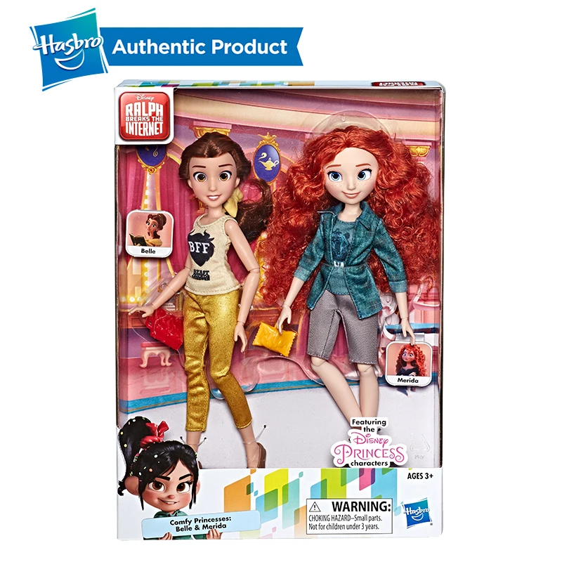 Hasbro Disney Princess Ральф ломает интернет куклы из фильма Белль и Мерида с удобной