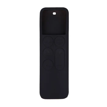 

For Apple TV 4 Remote Control Cover Soft Silicone Protective Case Waterproof Dust Anti-fall Dust Cover for Apple TV Siri Remote