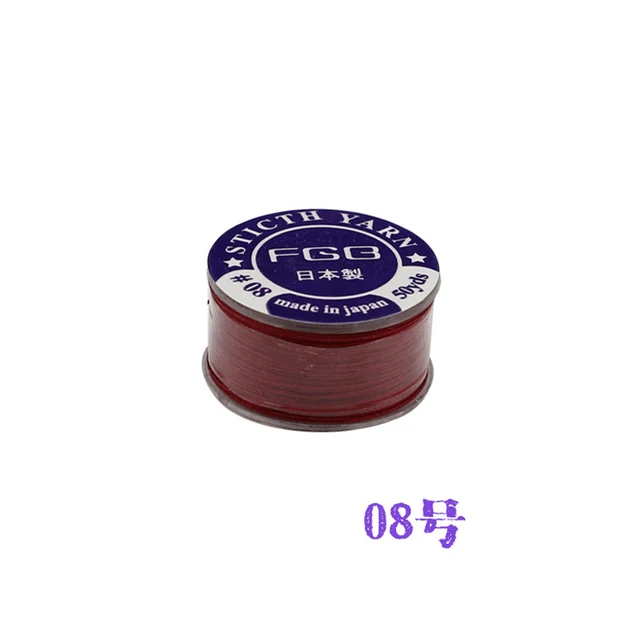 FAIRYWOO Miyuki Bead Thread DIY Japan Beading Thread Accessories For Bracelets 46M/Roll 08 red