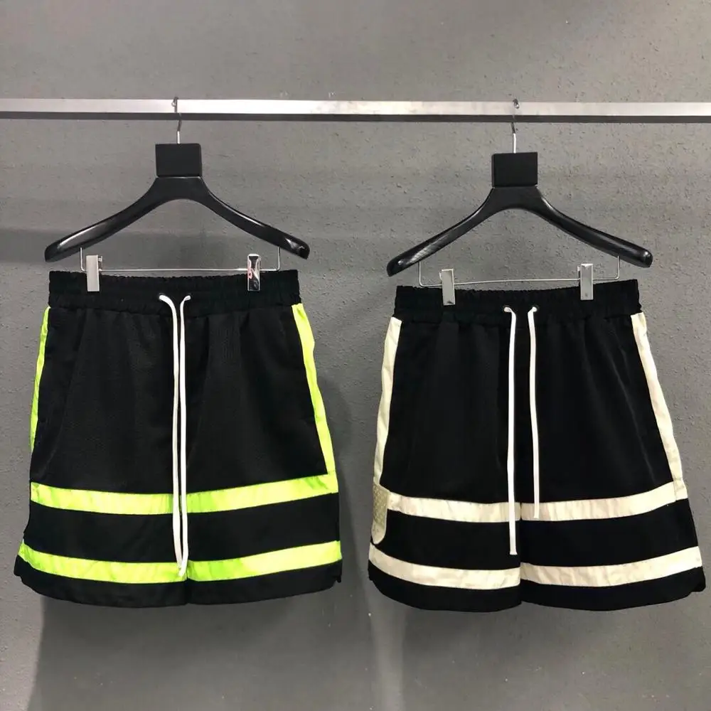 Удобные шорты с дышащей сеткой для мужчин и женщин от danel Патрика, шорты с белой каймой