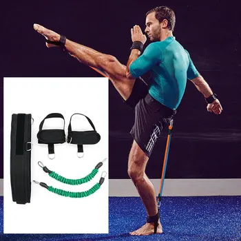 

Basketball jumping strength training equipment leg muscle strength puller 0ML bouncing pull rope latex fitness equipment hotsale