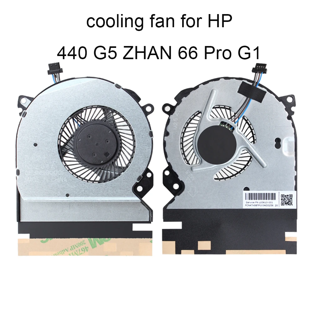 CPU Cooling Fan Cooler Notebook PC For HP Probook 440 G5 Z66 Pro G1