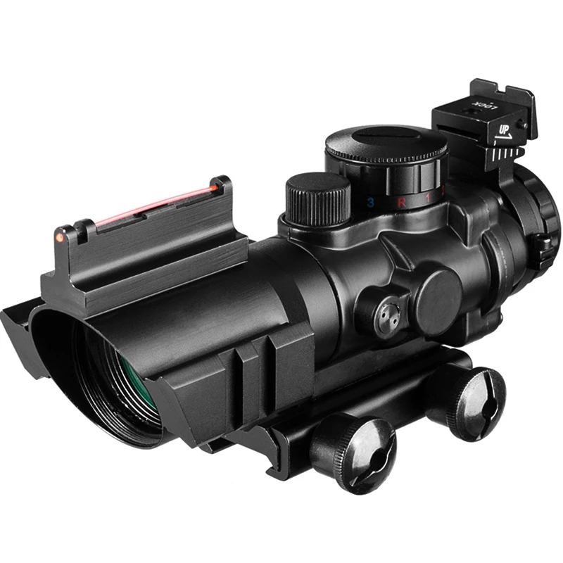 4x32 Acog прицел 20 мм ласточкин хвост рефлекторная Оптика тактический охотничий