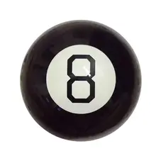 Черный 8 предсказать магический шар вечерние реквизит подарок для детей портативный забавная сферическая игрушка