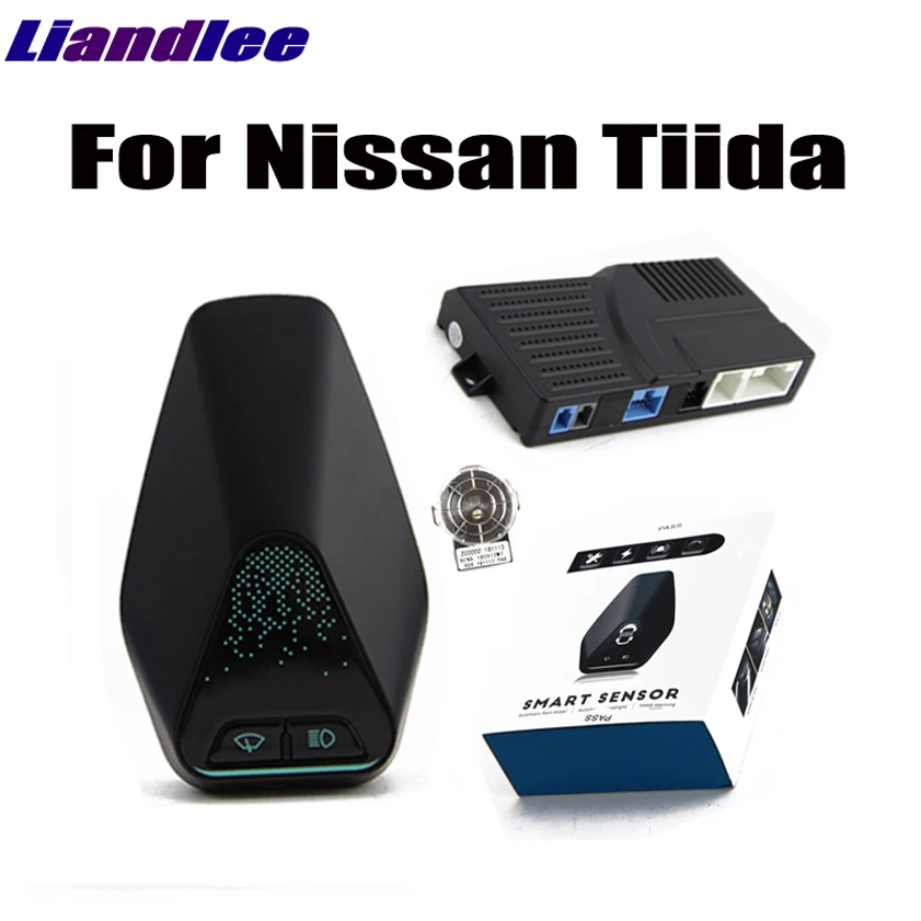For Nissan Tiida 2016~2019 Smart Auto Driving Assistant Car Automatic Windscreen Rain Wiper Sensors Headlight Sensor Headlamps | Автомобили