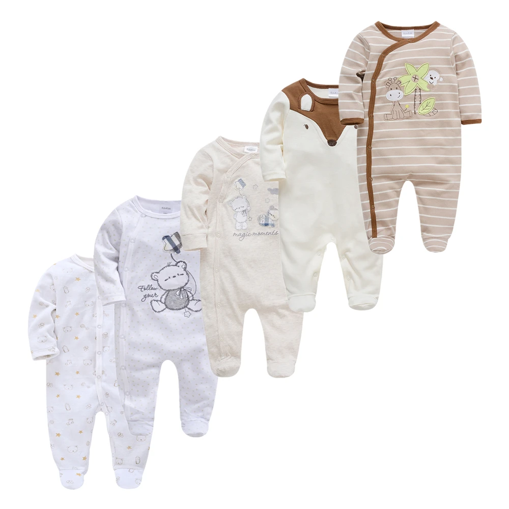Пижама для новорожденных мальчиков roupas bebe fille Хлопковые комбинезоны младенцев