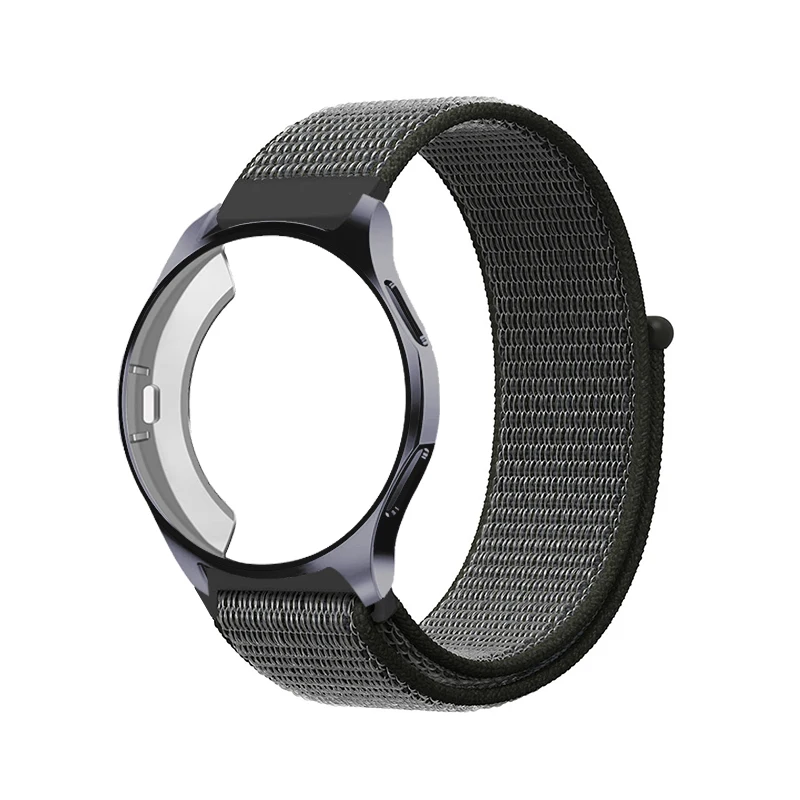 Ремешок+ чехол для samsung gear S3 Frontier Galaxy watch 46 мм 42 мм ремешок 20 мм 22 мм ремешок для часов нейлоновый браслет аксессуары для часов