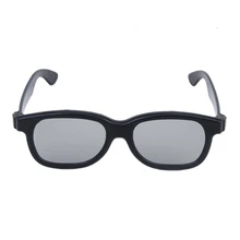 5 пар взрослых пассивные круглые поляризованные линзы 3D очки-черный