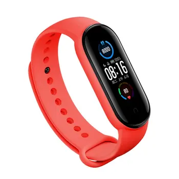 

Strap for Xiaomi Mi Band 5 Straps Bracelet Colorful Strap Bracelet Accessories Replacement Silicone Strap Wristband