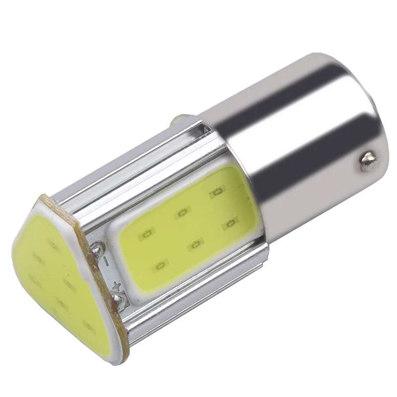 Super bright 1156 LED Ba15S P21W 1157 BAY15D Wedge 4 cob Led Car Light Brake Reversing Bulb Turn signal DRL Tail Lamp DC 12V | Автомобили