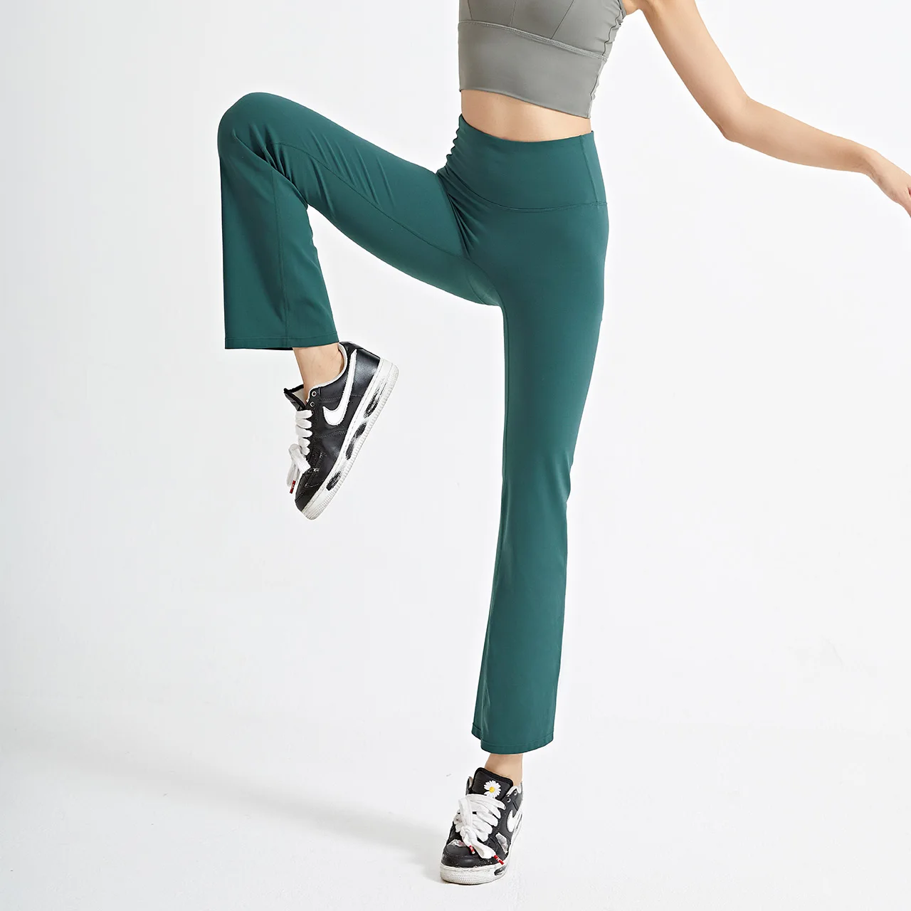 2021 New Straight Wide Leg Lulu Yoga 