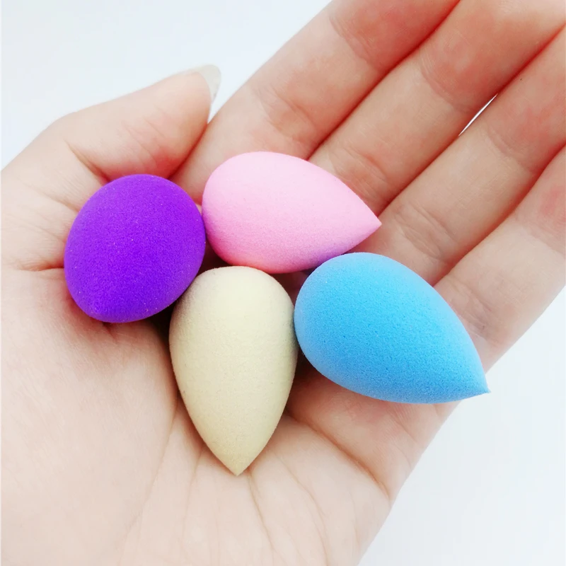 5Pcs/Set Wholesale Mini Makeup Sponge Egg Shape Makeup Soft Foundation puff Concealer Mixed cosmetic makeup sponge