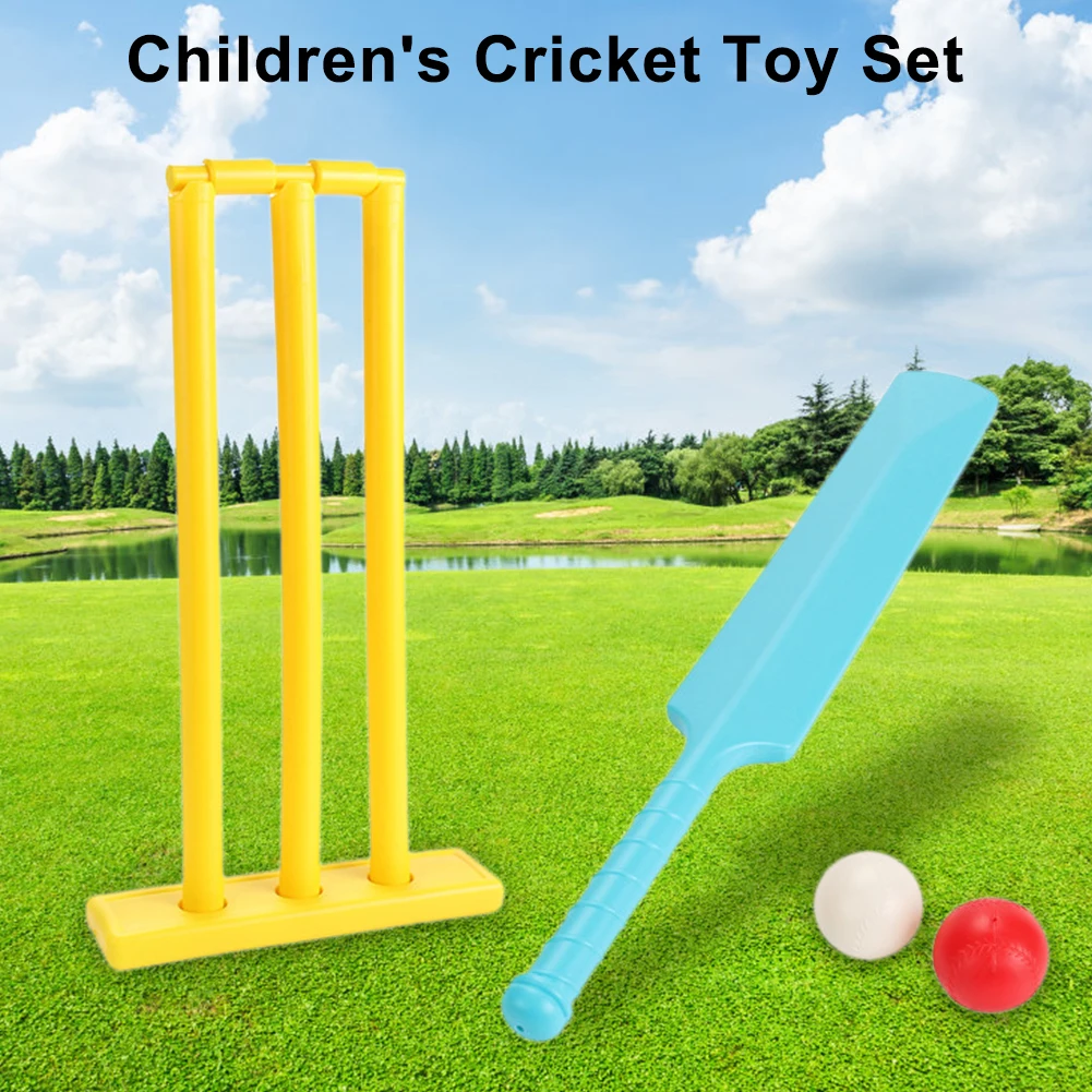 Детский набор для крикета, для родителей и детей, для спортивного сотрудничества, для рук и глаз, для развития, спортивный Игровой Набор для двора, пляжа, ребенка# THY