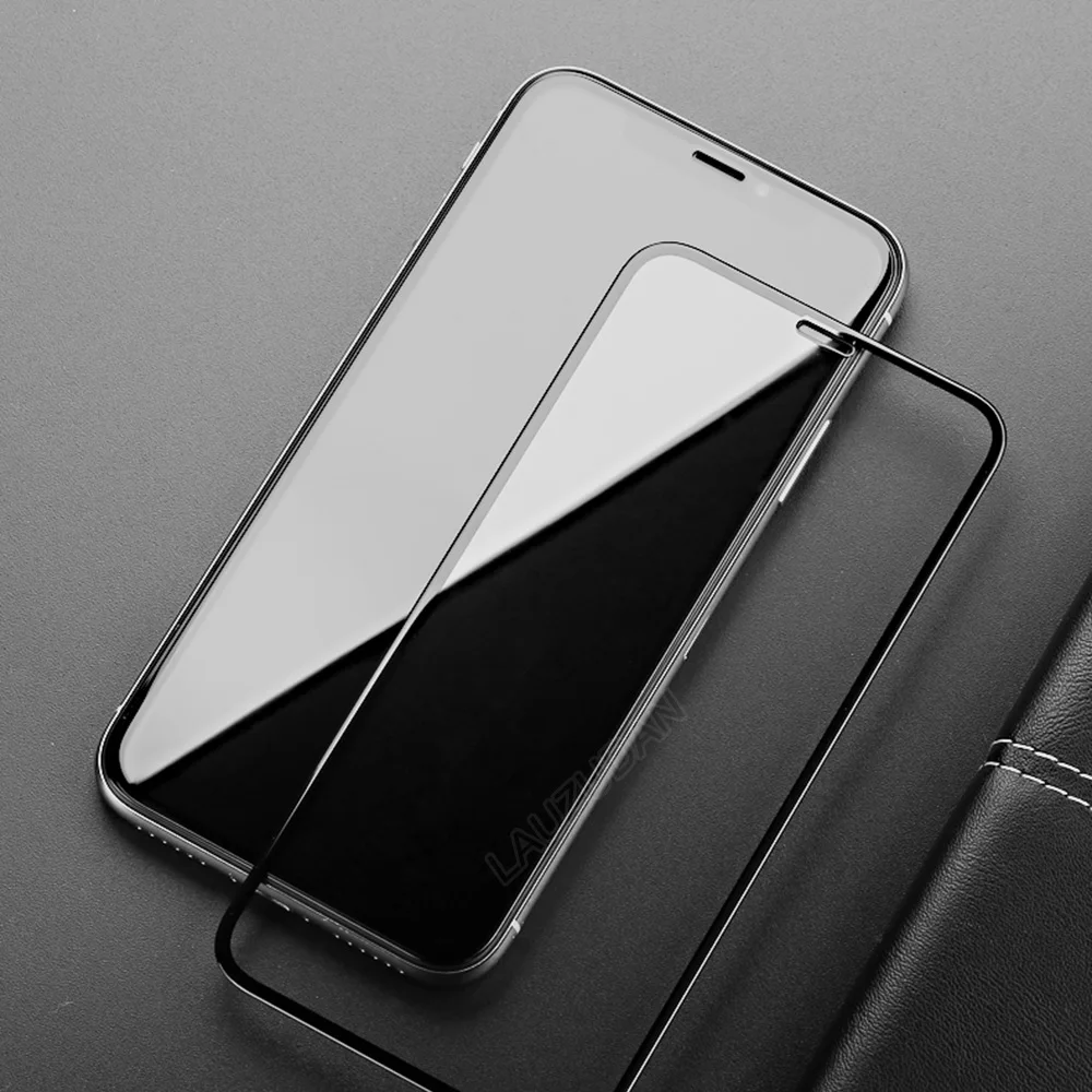 Glass For iPhone 11 XR X XS 8 7 6S Max Glass on iPhone 11 8 7 6s Plus 5S SE 9D Full Back Cover 11 ProMax Screen Protector