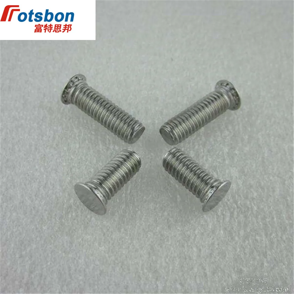 

FHS-440-5 Round Head Studs Self-clinching Blind Rivet Protruding Stud Clinch Screw Platen Screws Sheet Metal Vis Panels Threaded