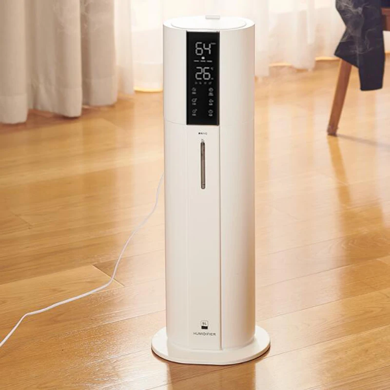 Floor-standing Humidifier Household Silent Bedroom Large Fog Volume Type Spray Sterilization Air Purifier 9L | Бытовая техника
