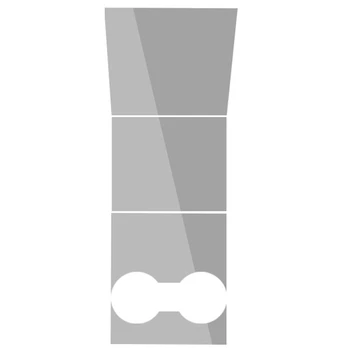 

Car Center Console Decoration Sticker TPU M3 Center Console Protective Transparent Sticker for Tesla Model 3