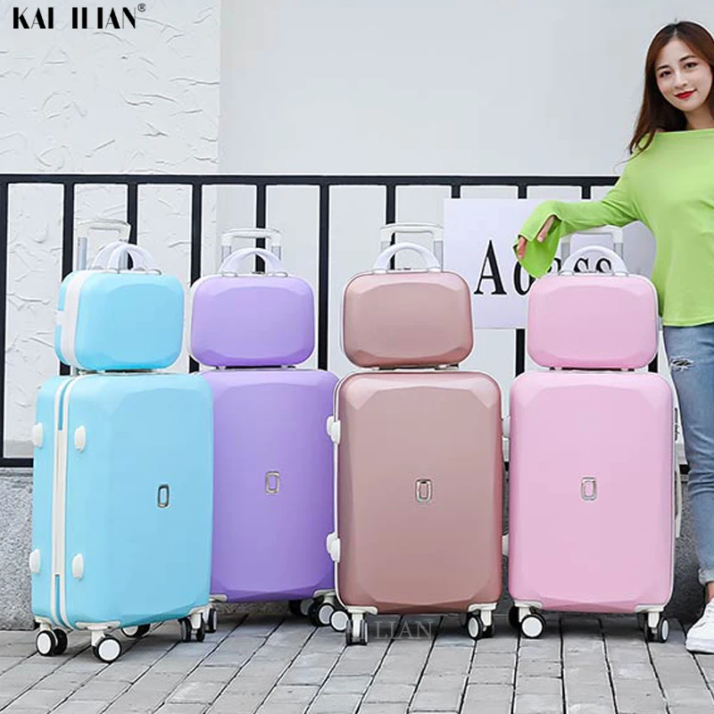 22 inch trolley suitcase