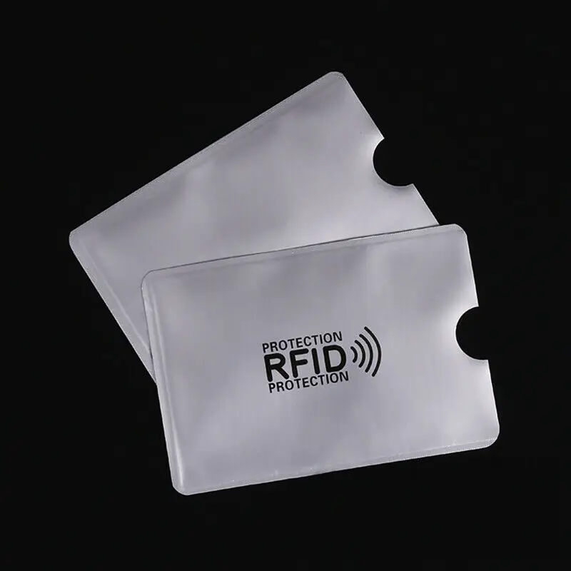 30 шт Анти Rfid Бумажник Блокировка считыватель банк держатель для карт Id
