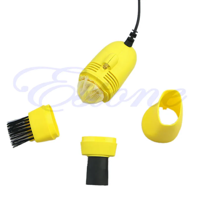USB Gadgets Computer Vacuum Mini USB Keyboard Cleaner Laptop Brush Dust Cleaning Kit Mini Desktop Vacuum Cleaner
