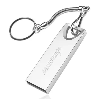 

M-VV Fashion Universal Metal Rectangle Pen Driver Memory Stick USB U Disk for PC Phone Tablet Computer Flash Drive