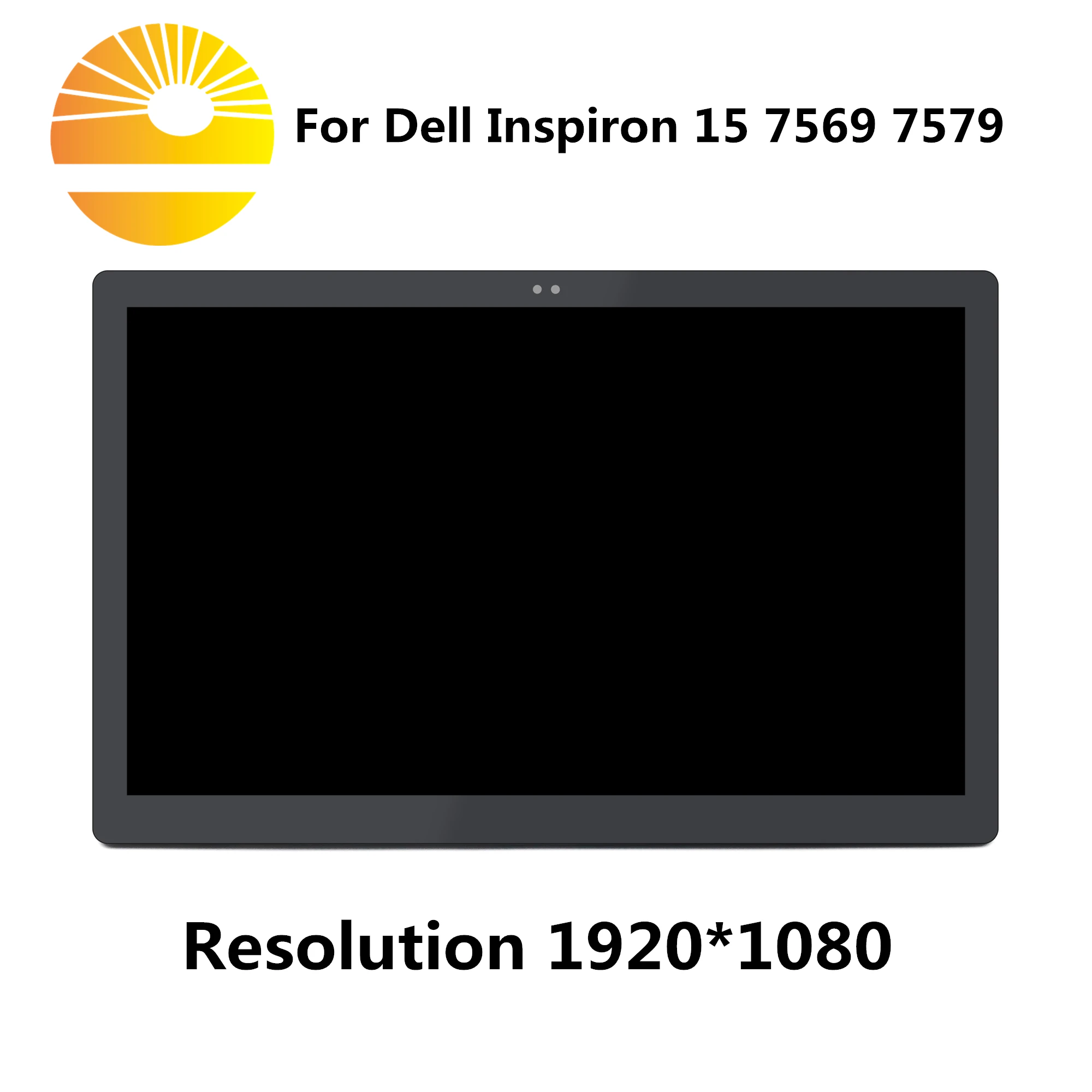 ЖК-экран для Dell Inspiron 15 7569 7579 P58F P58F001 сенсорное стекло дигитайзер панель в сборе |