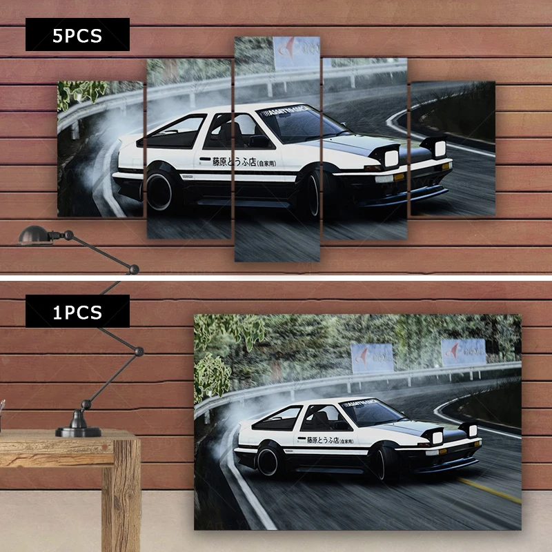 Гоночный автомобиль Drift AE86 на заказ спортивный гоночный Художественная ткань