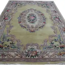 Savonnerie Европейский ковер большой комнаты толстые и плюшевые ручной работы Neo классический дизайн ручной работы роскошные Потрясающие