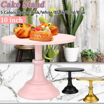 

Cake Display Stand Dessert Cupcake Serving Plate Round 10 Inch for Wedding Party DC120