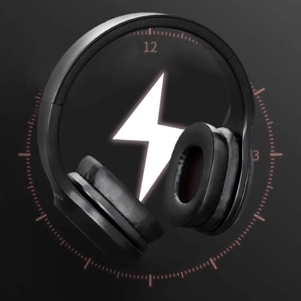 Bluetooth-наушники lenovo HD100 с динамиком драйвера тяжелого калибра, расширенные наушники с функцией отключения/паузы/воспроизведения/ответа/отключения