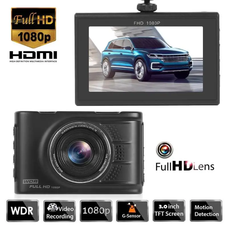 Hot Sale Car DVR Classic Delicate Texture SE003 Full HD 1080P Camera Zinc Alloy G-sensor Night Vision Dashcam | Автомобили и