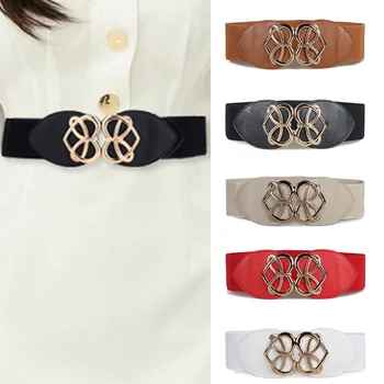 

5 Types All Black 6cm 7cm Width And 62cm Long Waist Belt Dress Adornment For Women Waistband