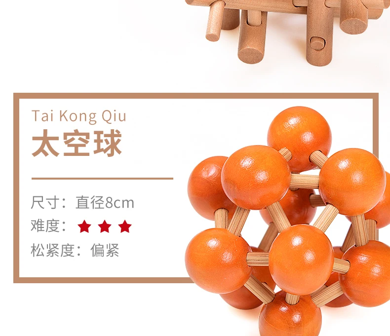 Девять цепи Замок wan ju suo полный набор молодых студентов большой размер любан образовательные взрослые Kong Ming 10-30 юаней Тайна Коробка