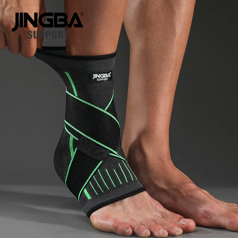 1 PCS Protective Football Basketball Ankle Support Compression Nylon Strap Belt