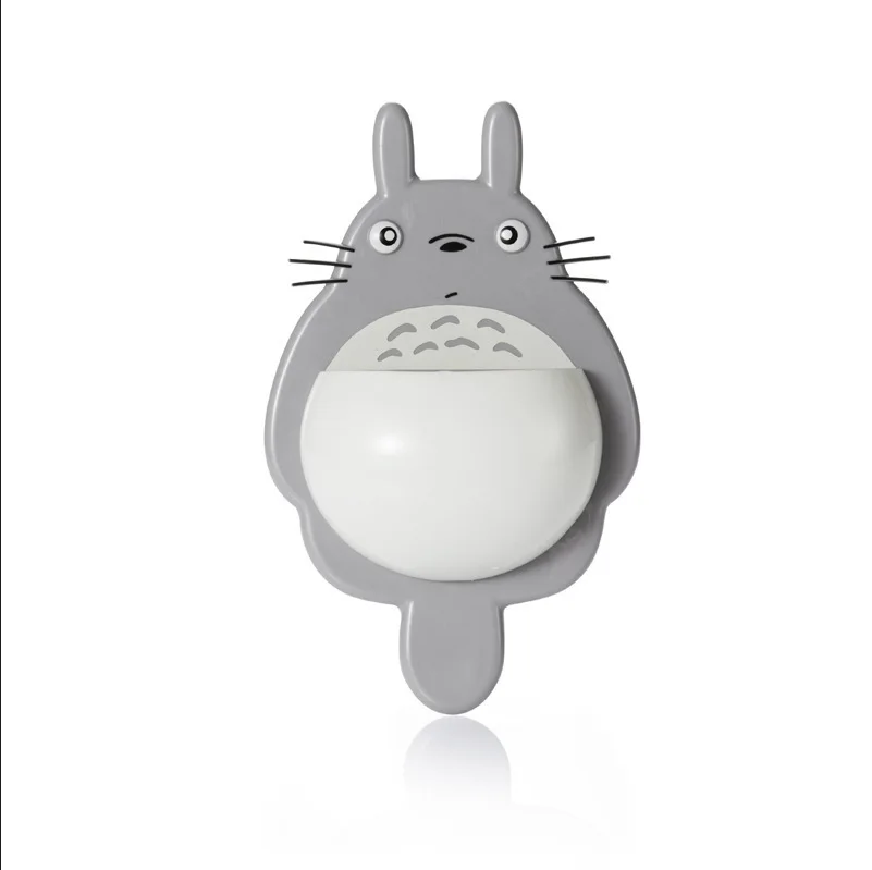 1pcs Cute Totoro Toothbrush Holder Bathroom Wall mounted Toothbrush Holder Sucker Suction Organizer Home Bathroom Accessories 1 1pcs Cute Totoro Toothbrush Holder Bathroom Wall mounted Toothbrush Holder Sucker Suction Organizer Home Bathroom Accessories 4