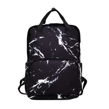 

2020 Women Backpacks Marble Pattern Female Travel Daypack Laptop Backpack Book Schoolbags Casual Large Capacity Rucksack #YJG