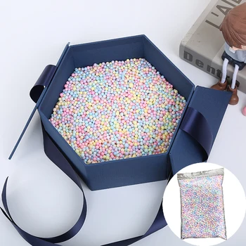 

Ballon Foam Filler 4-6mm Small Tiny Beads Craft Bubble BallsParty Decoration Macaron Color Gift Box Filling Foam Balls