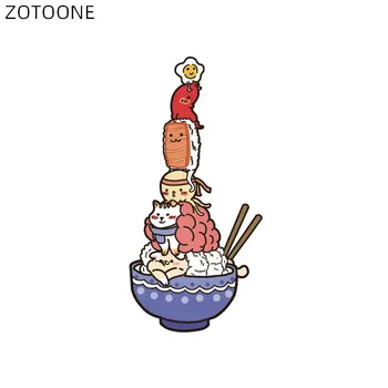 

ZOTOONE Iron on Patches for Clothes Cartoon Comic Applique Diy Heat Transfer DIY Patch for Kids Application Thermo Stickers D
