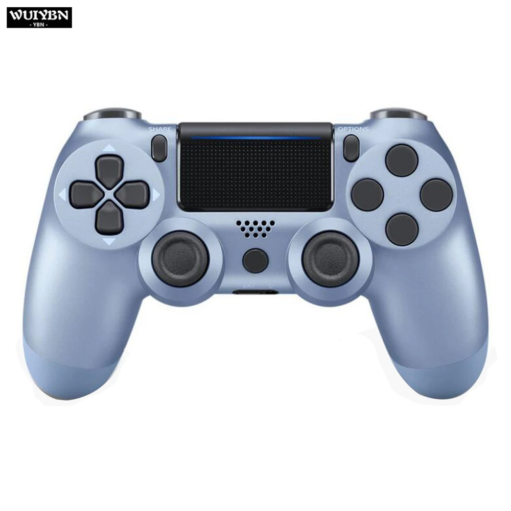 Небесно-голубой WUIYBN Bluetooth PS4 Геймпад контроллер беспроводной джойстик для PSONY Dualshock playstation 4 игровая консоль ПК паровой - Цвет: Небесно-голубой